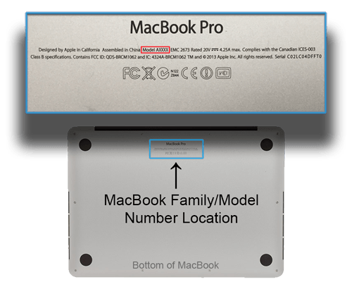 macbook model number