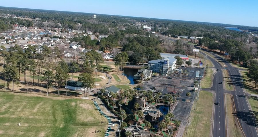 Tilted horizon on DJI Spark